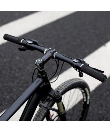 Rockbros BT1001BLBK sponge bicycle handlebar grips - blue and black