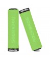 Rockbros BT1001GNBK sponge bicycle handlebar grips - green and black
