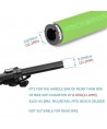 Rockbros BT1001GNBK sponge bicycle handlebar grips - green and black