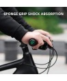 Rockbros BT1001BKBK sponge bicycle handlebar grips - black
