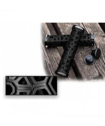 Rockbros 2017-14ABK bicycle grips - black