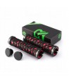 Rockbros 2017-14ARD bicycle grips - black and red