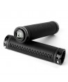 Rockbros 40210003001 microfiber bicycle handlebar grips - black