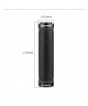 Rockbros 40210003001 microfiber bicycle handlebar grips - black