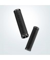 Rockbros 40210003001 microfiber bicycle handlebar grips - black