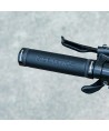 Rockbros 40210003001 microfiber bicycle handlebar grips - black