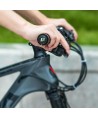 Rockbros 40210003001 microfiber bicycle handlebar grips - black