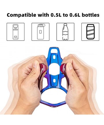 Rockbros FK338 Bike Bottle Holder - Blue and Purple