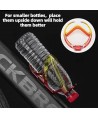 Rockbros FK338 Bike Bottle Holder - Red and Yellow