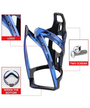 Rockbros FK338 Bike Bottle Holder - Black and Blue