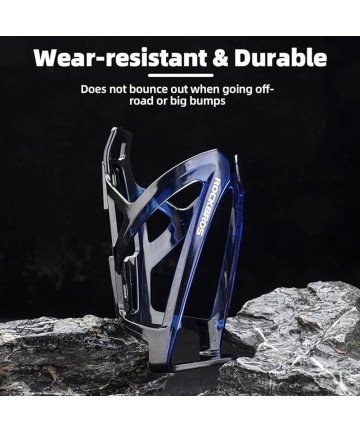 Rockbros FK338 Bike Bottle Holder - Black and Blue