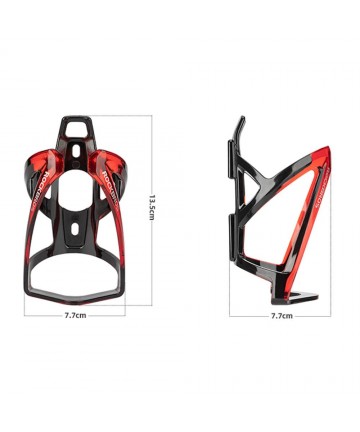 Rockbros FK338 Bike Bottle Holder - Black and Red