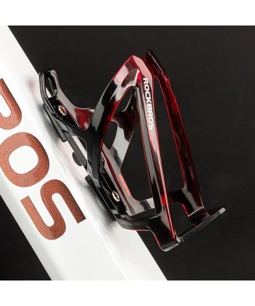 Rockbros FK338 Bike Bottle Holder - Black and Red
