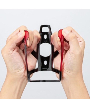 Rockbros FK338 Bike Bottle Holder - Black and Red