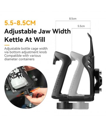 Rockbros 31210008002 handlebar bottle holder - black