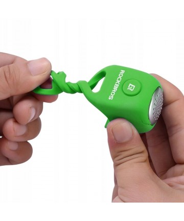 Rockbros CB1709GN electronic bicycle bell - green