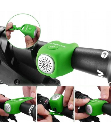 Rockbros CB1709GN electronic bicycle bell - green