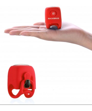 Rockbros CB1709RD electronic bicycle bell - red