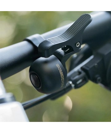 Rockbros 34210007001 bicycle bell for the left side of the handlebar - black