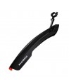 Rockbros DNB8001 mudguard with red LED light - black