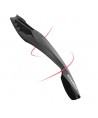 Rockbros DNB8001 mudguard with red LED light - black