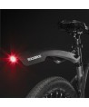Rockbros DNB8001 mudguard with red LED light - black