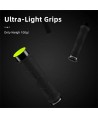 Rockbros 40720007001 bicycle grips with reflector - black