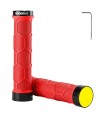 Rockbros 40720007002 bicycle grips with reflector - red