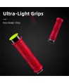 Rockbros 40720007002 bicycle grips with reflector - red