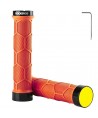 Rockbros 40720007004 bicycle grips with reflector - orange
