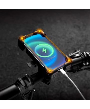 Rockbros 25210030007 phone holder for motorcycle - black