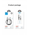 Joyroom Sharp Series S-M411 USB-A / micro USB 3A 2m Cable with Charging Indicator - Black