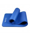 Wozinsky exercise mat 181 x 63 x 0.9 cm thick gymnastic yoga mat blue