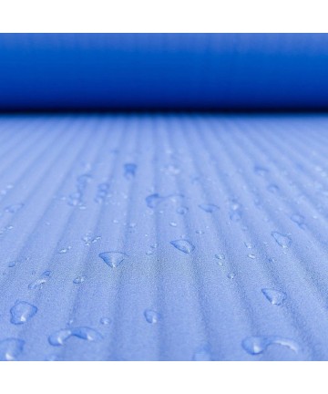 Wozinsky exercise mat 181 x 63 x 0.9 cm thick gymnastic yoga mat blue