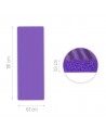 Wozinsky exercise mat 181 x 63 x 0.9 cm thick gymnastic yoga mat blue