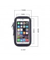Bike Phone waterproof Mount, Universal Case Bicycle & Motorcycle Phone Holder Mount Size XL (max phone size: 165 mm x 80 mm) bla