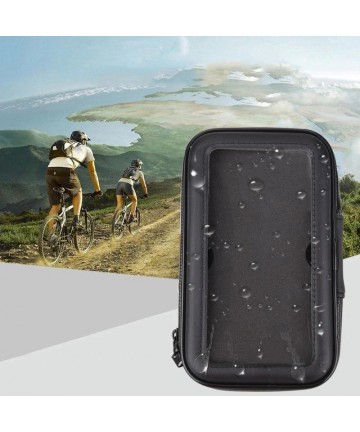 Bike Phone waterproof Mount, Universal Case Bicycle & Motorcycle Phone Holder Mount Size XL (max phone size: 165 mm x 80 mm) bla