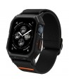 Spigen Lite Fit Pro Case with Strap for Apple Watch 4 / 5 / 6 / 7 / 8 / 9 / SE (44 / 45 mm) - Matte Black