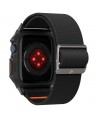 Spigen Lite Fit Pro Case with Strap for Apple Watch 4 / 5 / 6 / 7 / 8 / 9 / SE (44 / 45 mm) - Matte Black