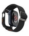 Spigen Lite Fit Pro Case with Strap for Apple Watch 4 / 5 / 6 / 7 / 8 / 9 / SE (44 / 45 mm) - Matte Black