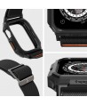 Spigen Lite Fit Pro Case with Strap for Apple Watch 4 / 5 / 6 / 7 / 8 / 9 / SE (44 / 45 mm) - Matte Black