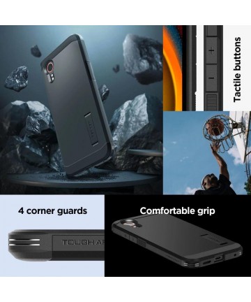 Spigen Tough Armor case for Samsung Galaxy XCover 7 - black
