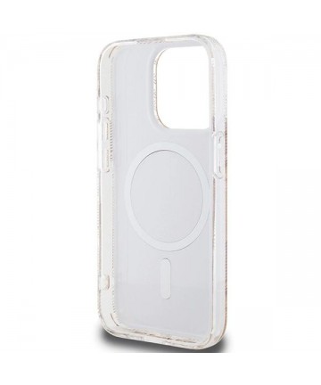 Guess IML GCube MagSafe case for iPhone 15 Pro Max - brown