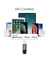 Choetech IP0039 USB-C / Lightning MFi cable, 1.2m long - black