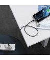 Choetech IP0039 USB-C / Lightning MFi cable, 1.2m long - black