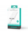 Powerbank Joyroom JR-PBM01 magnetic 10000mAh 20W with stand + Lightning cable - USB-C - white