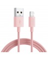 Joyroom Colorful Data Cable S-2030M13 USB-A / Lightning 2.4A 2m - pink