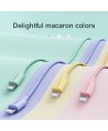 Joyroom Colorful Data Cable S-2030M13 USB-A / Lightning 2.4A 2m - pink