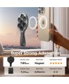 Joyroom JR-ZS393 magnetic phone holder with suction cups - black