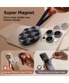 Joyroom JR-ZS393 magnetic phone holder with suction cups - black